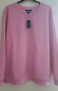 Karen Scott Crew Neck Fleece Sweatshirt XL